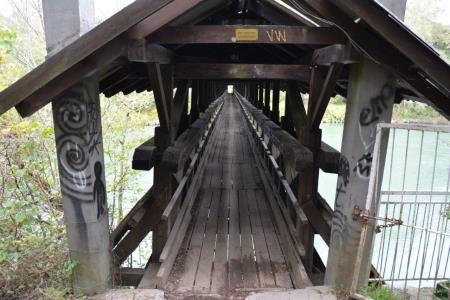 Fotografija stare brvi