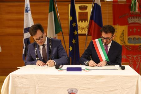 Obisk mesta Ponte San Nicolo