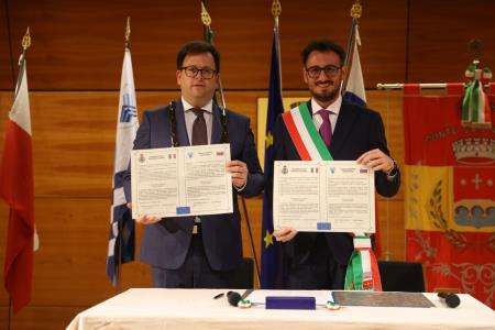 Obisk mesta Ponte San Nicolo