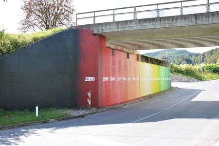 Podvoz z grafiti
