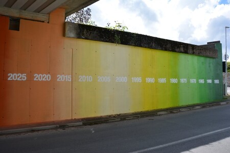 Podvoz z grafiti