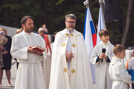 Slovesnost z blagoslovom Pokopališča Smlednik