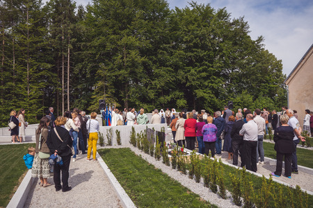 Slovesnost z blagoslovom Pokopališča Smlednik