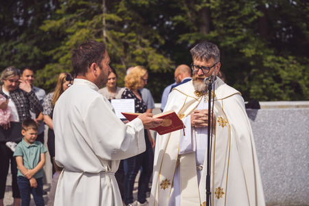 Slovesnost z blagoslovom Pokopališča Smlednik